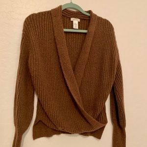 Max Studio Wrap Sweater